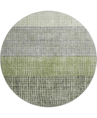 Mayfield Machine Washable AMF1831 8' x 8' Round Area Rug