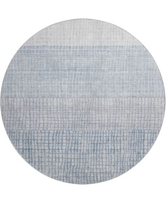 Mayfield Machine Washable AMF1831 8' x 8' Round Area Rug