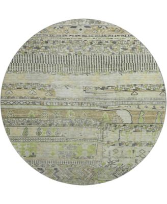 Mayfield Machine Washable AMF1835 8' x 8' Round Area Rug