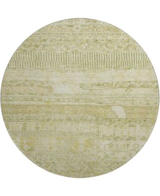 Mayfield Machine Washable AMF1835 8' x 8' Round Area Rug