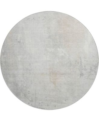 Mayfield Machine Washable AMF1840 8' x 8' Round Area Rug