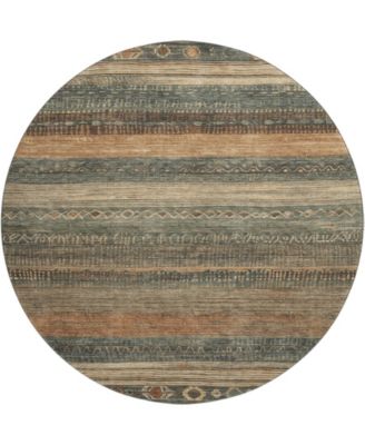 Mayfield Machine Washable AMF1847 8' x 8' Round Area Rug