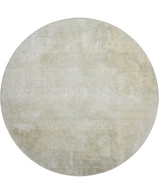 Mayfield Machine Washable AMF1852 8' x 8' Round Area Rug
