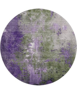 Mayfield Machine Washable AMF1870 8' x 8' Round Area Rug