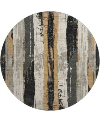 Mayfield Machine Washable AMF1872 8' x 8' Round Area Rug