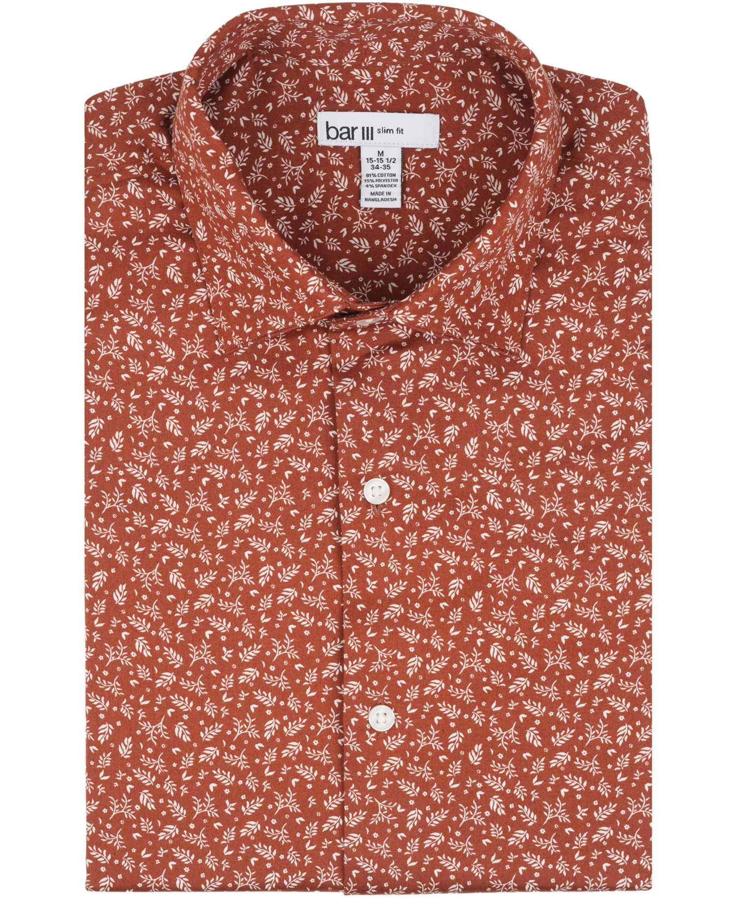 Men's Slim-Fit Daniel Floral Dress Shirt
