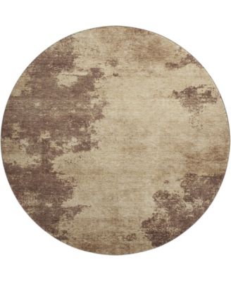 Mayfield Machine Washable AMF1902 8' x 8' Round Area Rug