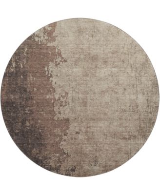 Mayfield Machine Washable AMF1904 8' x 8' Round Area Rug