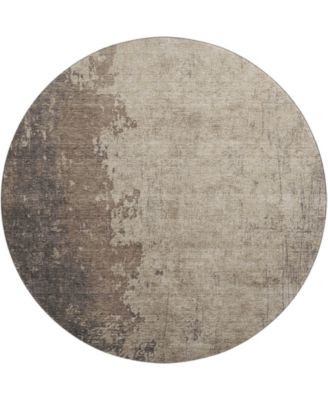 Mayfield Machine Washable AMF1912 8' x 8' Round Area Rug