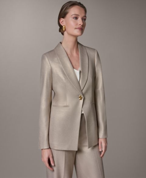 Женские куртки Donna Karan New York Women's Shawl Collar Jacket