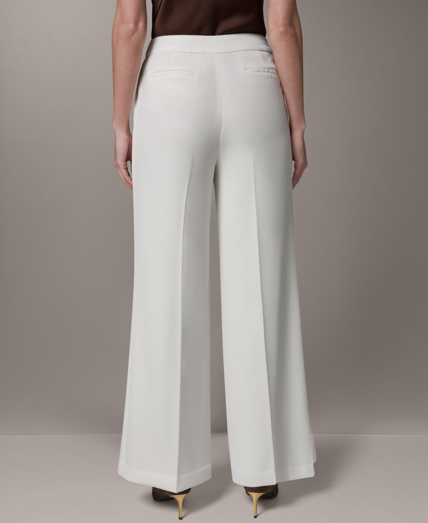 Women's Pleated High-Rise Pants