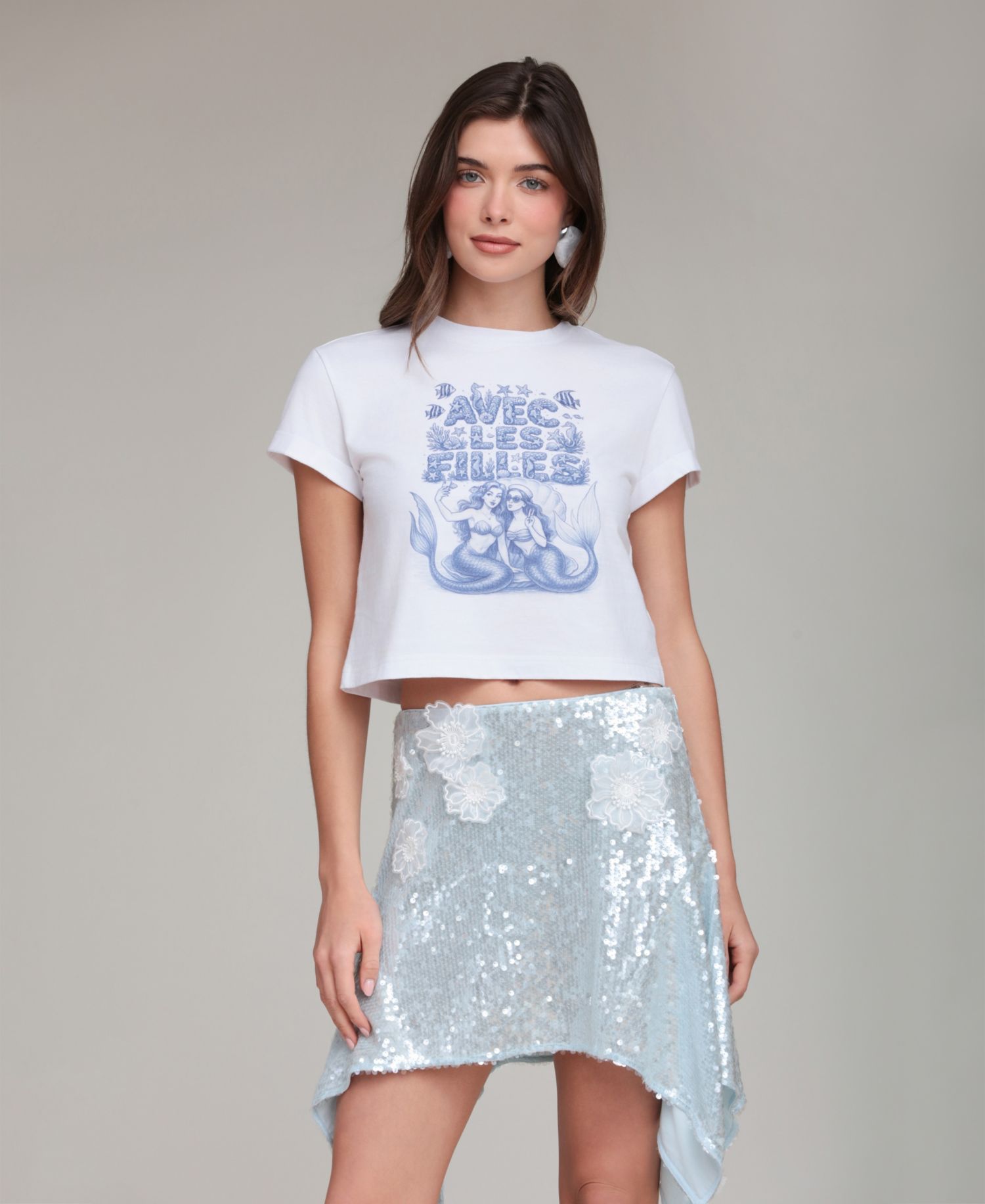 Women's Crewneck Cotton T-Shirt