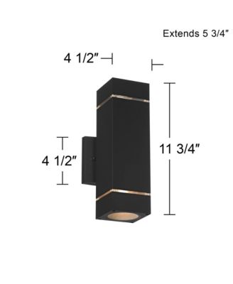 Skyridge 11 3/4" High Mid Century Modern Outdoor Wall Light Fixture Mount Porch House Up-Down
