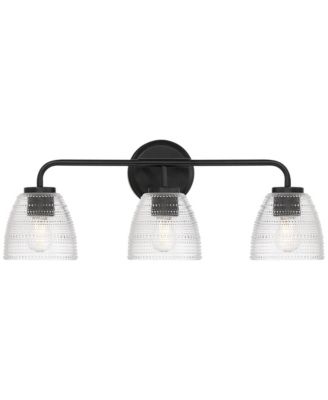 Possini Euro Sabrina 21 3/4" Wide and Glass 3-Light Bath Light