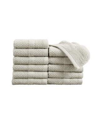 100% Cotton Quick Dry 12pk Washcloth Set