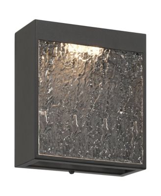 Sofia 8 1/2" High Modern Outdoor Wall Light Fixture Mount Porch House Set of 2 LED Bulb