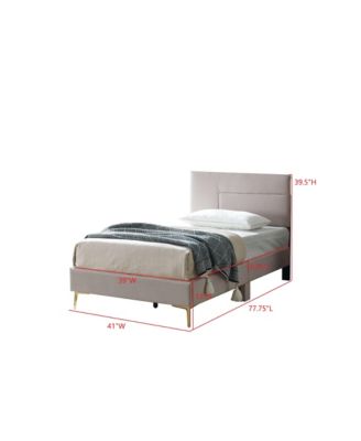 Verona  Contemporary Frame Bed