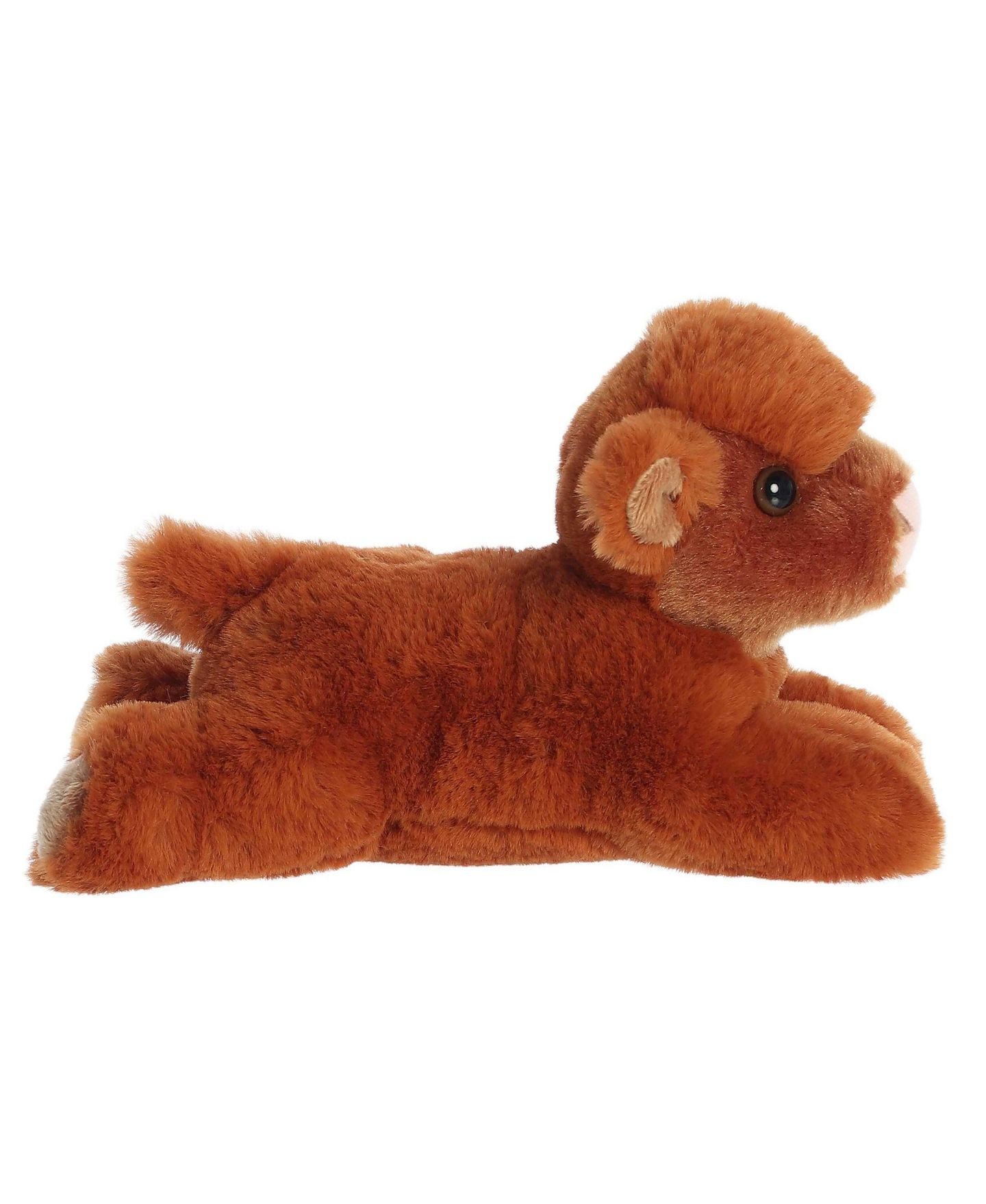 Детская мягкая игрушка Aurora Small Highland Cow Mini Flopsie Plush — фото 3