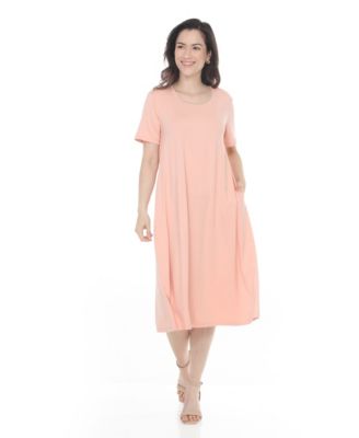 Women's Tee Swing Midi Dress