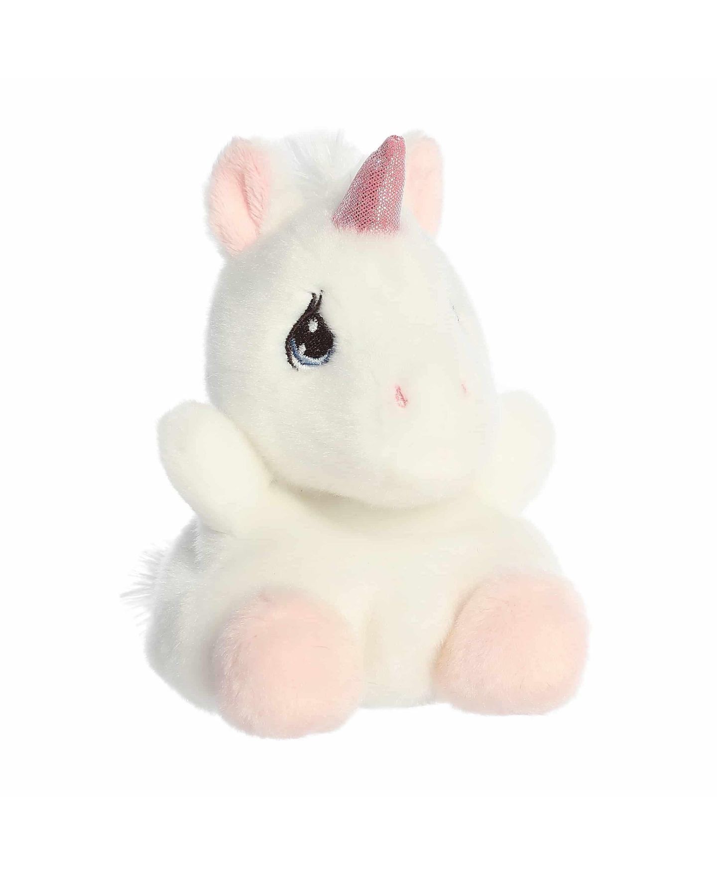 Детская мягкая игрушка Aurora Sparkle Unicorn Mini Plush, цвет: Белый — фото 2
