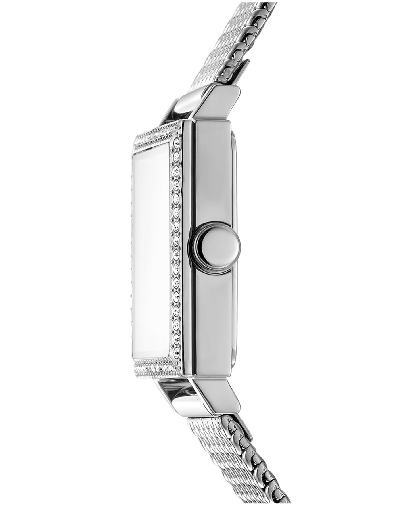 Женские часы DKNY Milanese Quartz Stainless Steel Bracelet Watch 24x31mm — фото 3