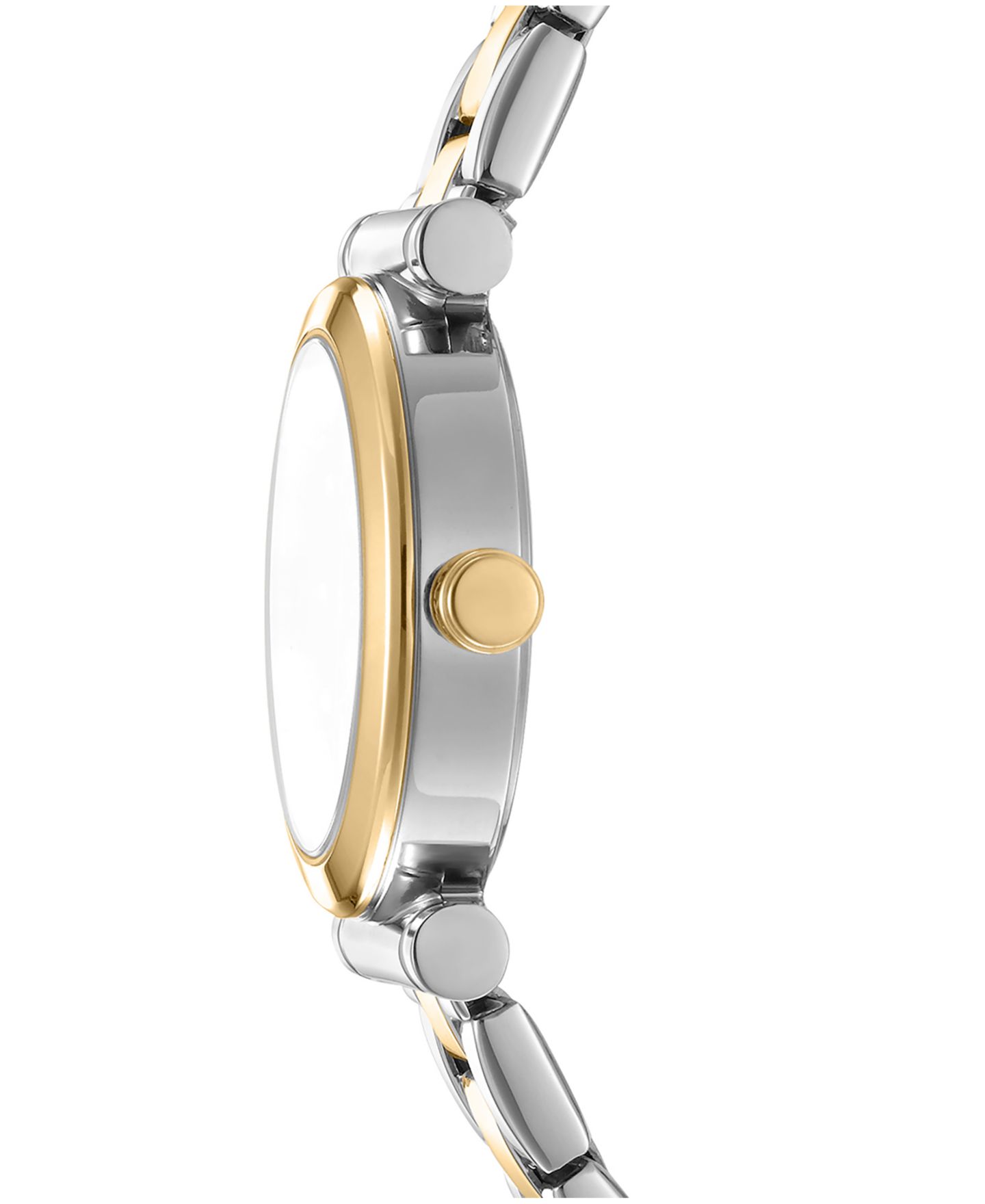Женские часы DKNY Essentials Quartz Two-Tone Stainless Steel Bracelet Watch 28mm — фото 3