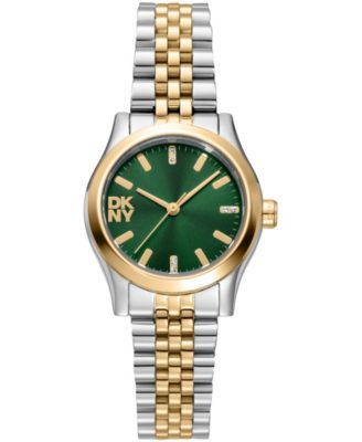 Women's Essentials Quartz Two-Tone Stainless Steel Bracelet Watch 28mm