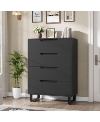 grey vertical dresser Kids 5 Drawer Dresser – KCB Furniture main image 0