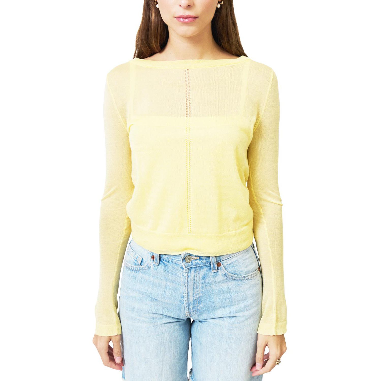 Women's Brooklyn Double Layer Sheer Halter