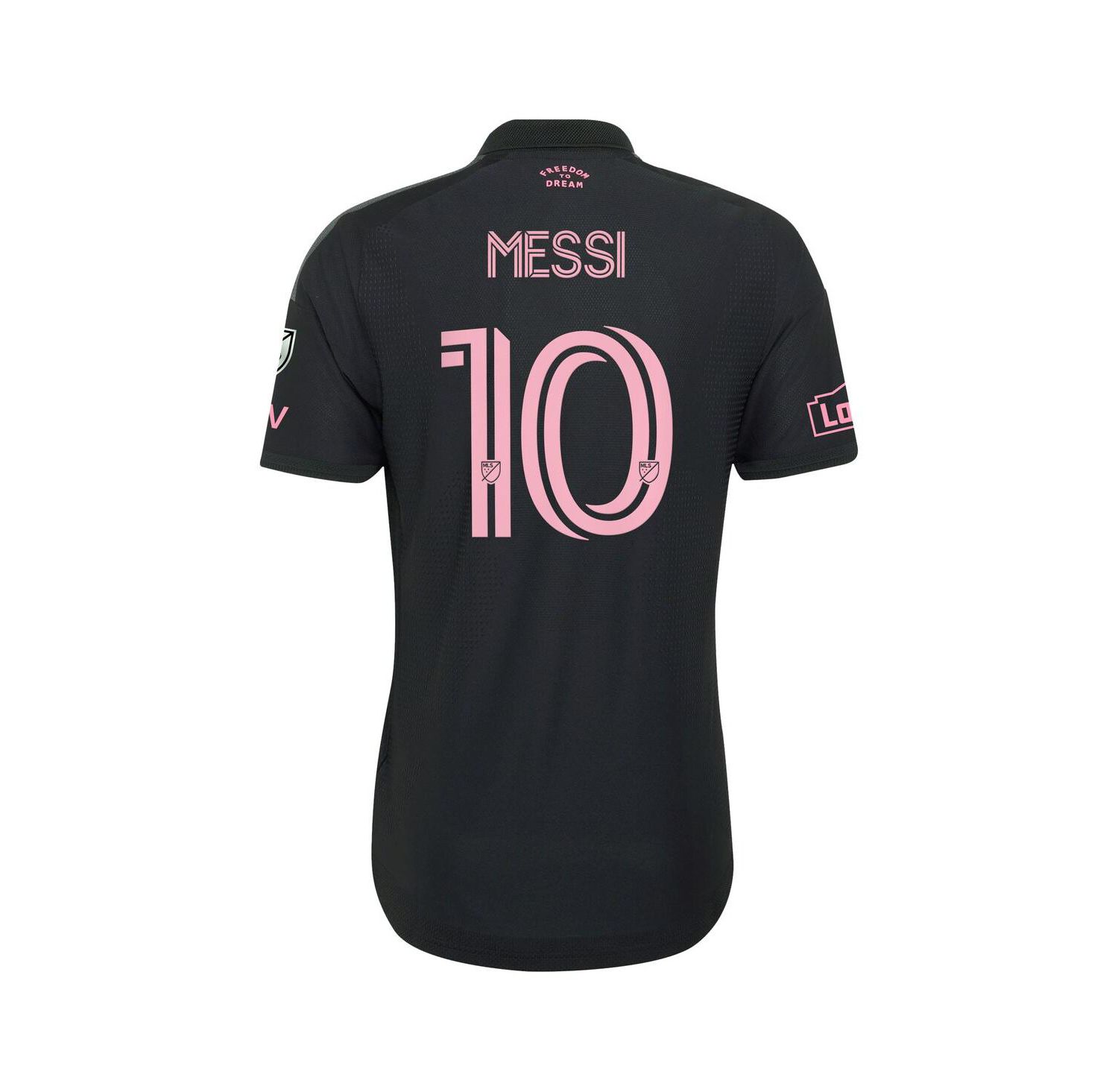 Men's Lionel Messi Black Inter Miami CF 2026 Presagio On-Field Authentic Patch Jersey