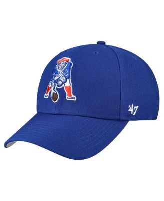 Men's Royal New England Patriots MVP Adjustable Hat
