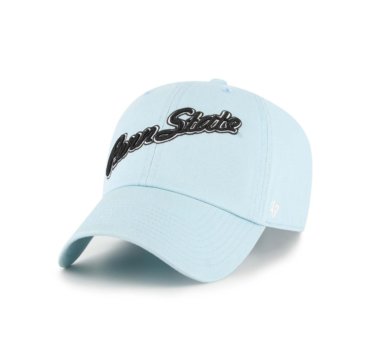 Men's Powder Blue Penn State Nittany Lions Vault Clean Up Adjustable Hat