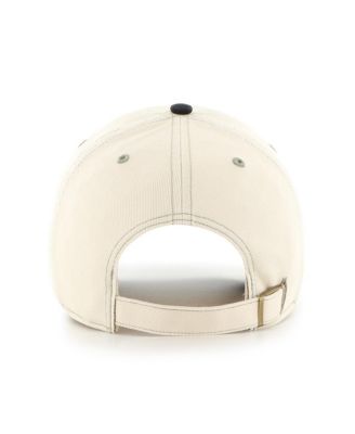 Men's Natural/Black Los Angeles Dodgers Keepsake Collection Clean Up Adjustable Hat