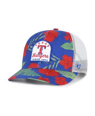 Men's Royal Texas Rangers Tei Beachside Adjustable Trucker Hat
