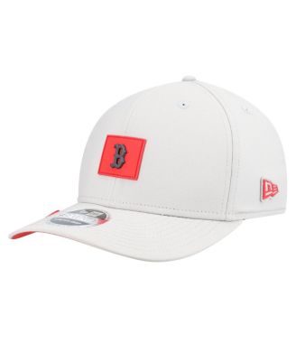 Men's Gray Boston Red Sox 2026 Clubhouse 9SEVENTY Adjustable Hat