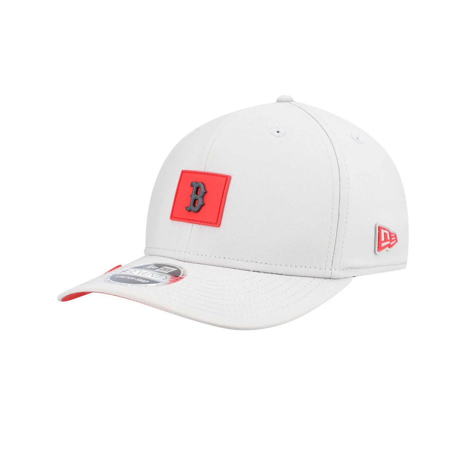 Men's Gray Boston Red Sox 2026 Clubhouse 9SEVENTY Adjustable Hat