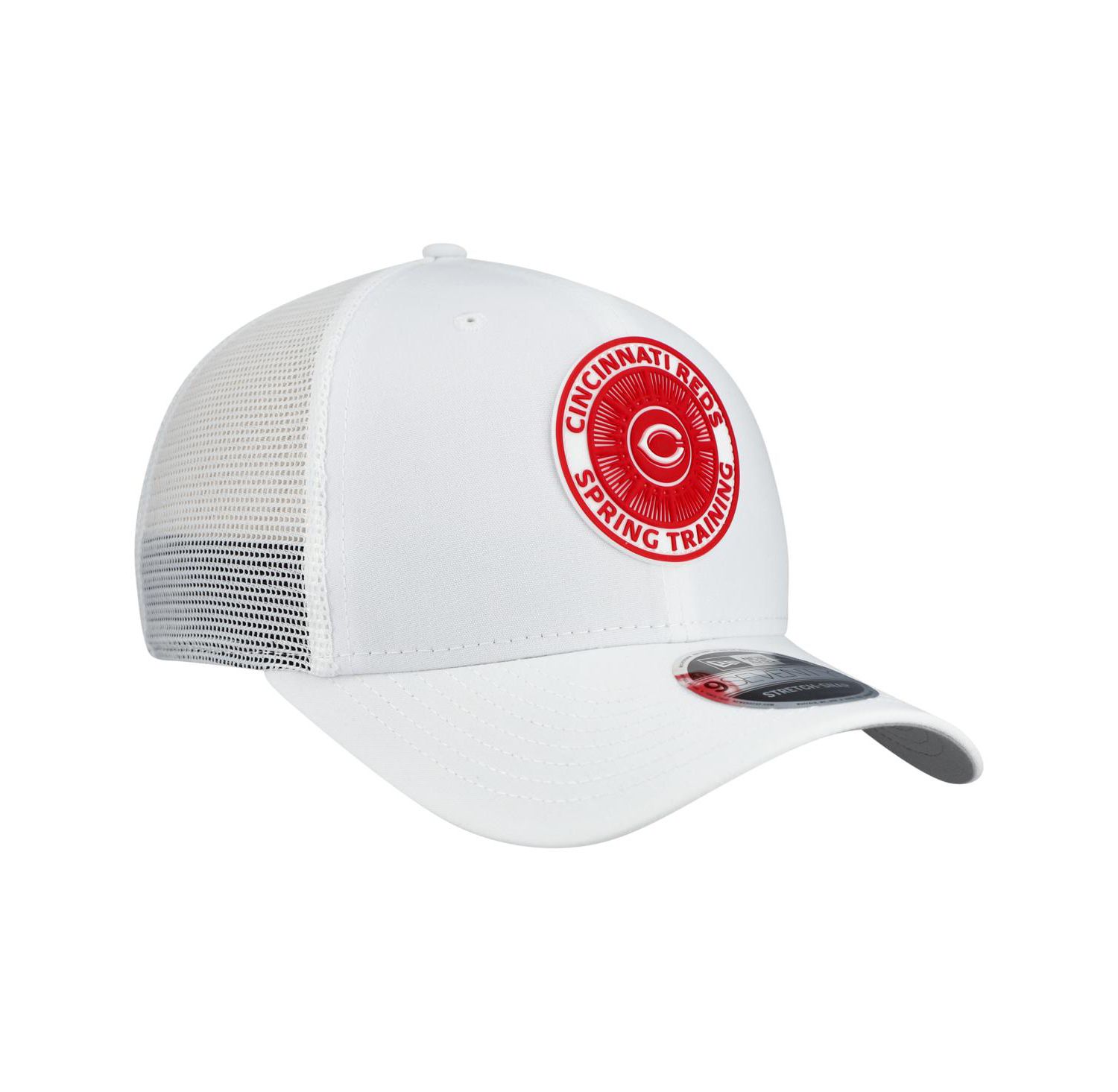 Men's White Cincinnati Reds 2026 Spring Training Fan Pack 9SEVENTY Adjustable Trucker Hat