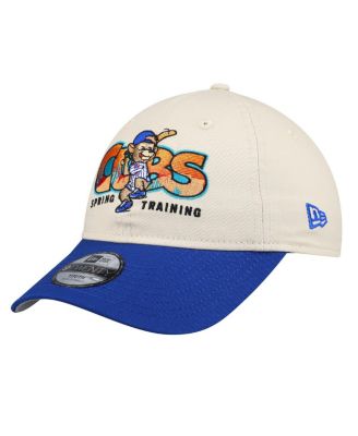 Big Boys and Girls Stone/Royal Chicago Cubs 2026 Spring Training Fan Pack Batter 9TWENTY Adjustable Hat