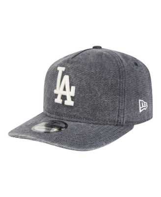 Men's Navy Heather Los Angeles Dodgers Denim Classic 19TWENTY Adjustable Hat