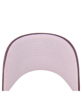 Men's and Women's Stone/Burgundy Los Angeles Chargers Love Letter Clean Up Adjustable Hat