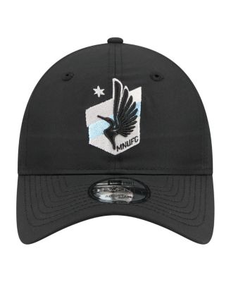 Men's Black Minnesota United FC 2026 Jersey Hook 9TWENTY Adjustable Hat