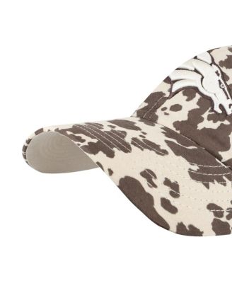 Women's Natural Denver Broncos Bessie Clean Up Adjustable Hat