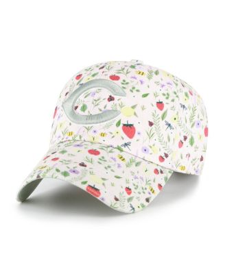 Big Girls Light Pink Cincinnati Reds Posey Clean Up Adjustable Hat