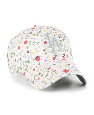 Big Girls Light Pink Los Angeles Dodgers Posey Clean Up Adjustable Hat