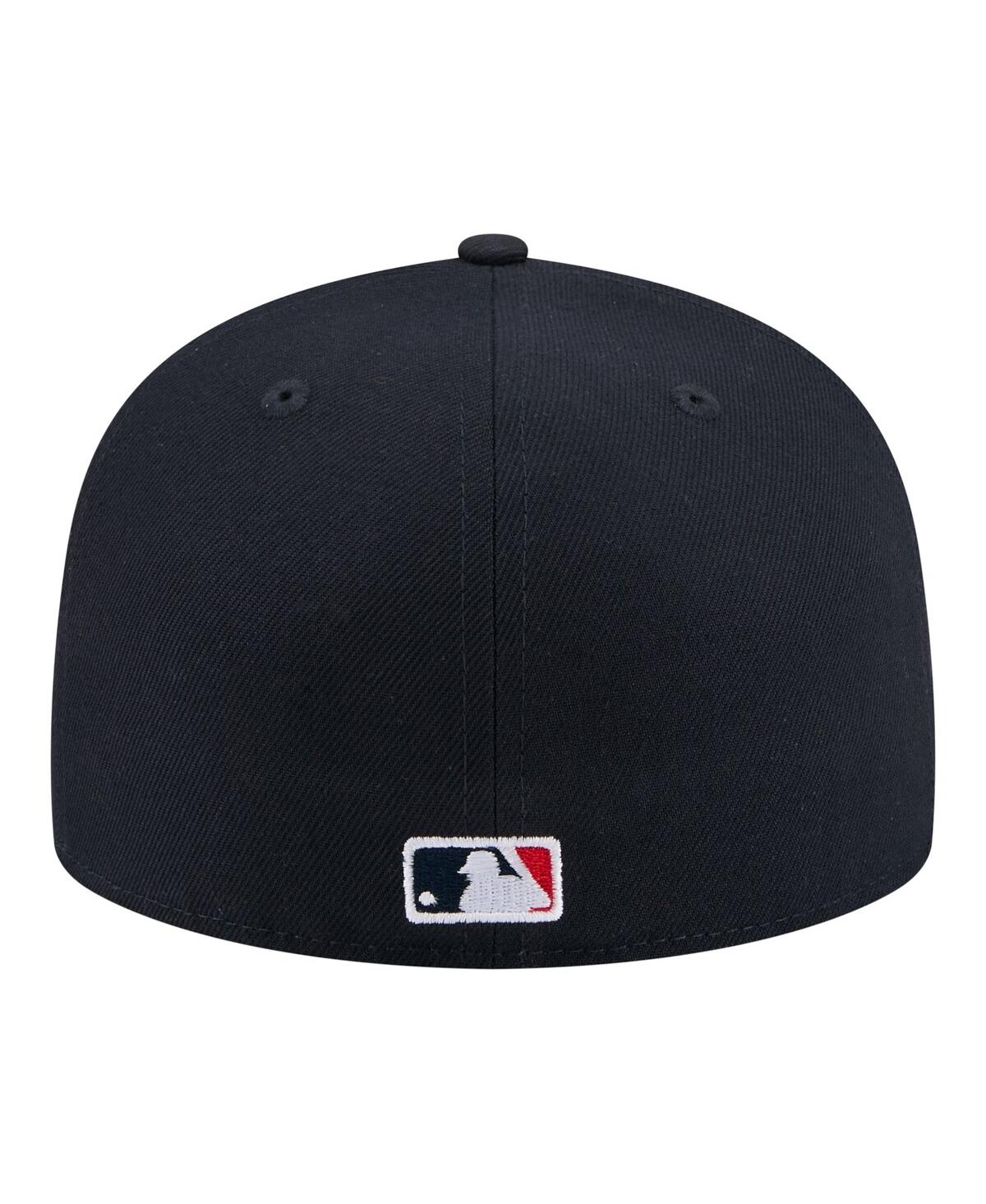 New Era Men's Navy Boston Red Sox City Patch 59FIFTY Fitted Hat