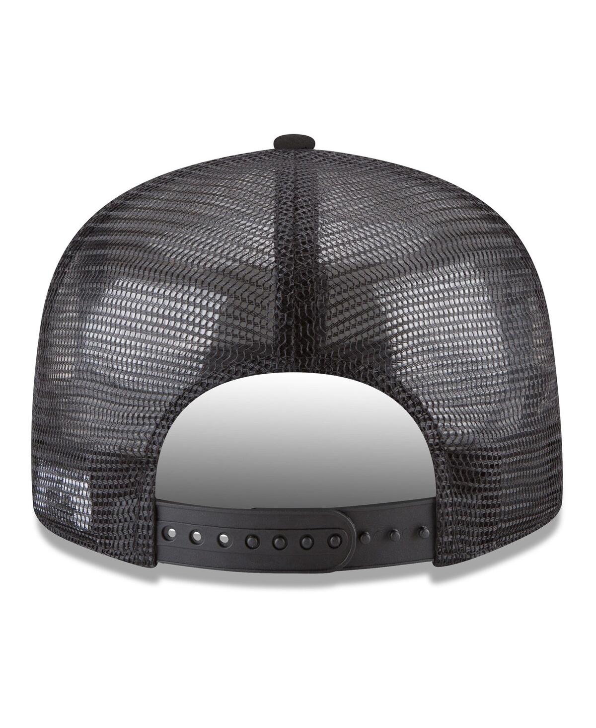 New Era Men's New York Knicks Core Logo Meshback 9FIFTY Snapback Hat