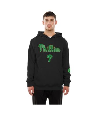 Men's Black Philadelphia Phillies 2026 St. Patrick's Day Fleece Hoodie