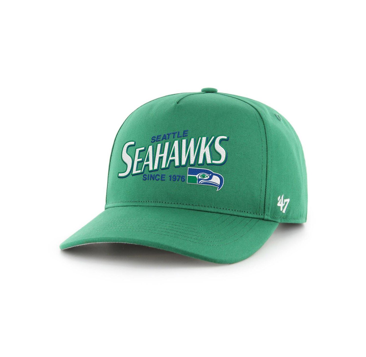 Men's Green Seattle Seahawks Throwback Hitch Adjustable Hat