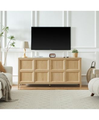 Modern Sideboard  Tip-On, Soft-Close, Wall Mount