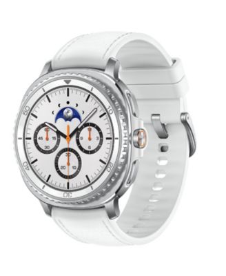 Samsung Galaxy Watch8 Cellular Lte Classic Stainless Steel Smartwatch 46mm Bt - (2025, Sm-L505UZWAXAA) - White